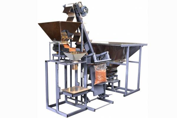 SEMI-AUTOMATIC PELLET PACKING AND PACKAGING LINE