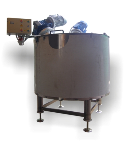 Boiler with stirrer